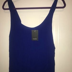 Lumiere dress cobalt blue NWT.